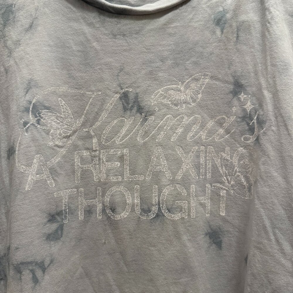 Taylor Swift Karma's A Relaxing Thought Midnights Tie Dye T-Shirt Size XL - Picture 2 of 5